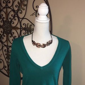 Fall leaves necklace